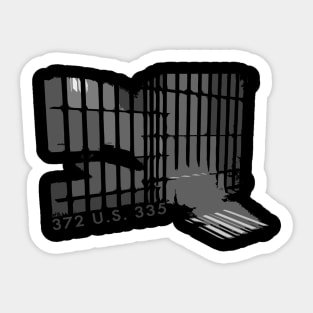 Prison Bars Sticker